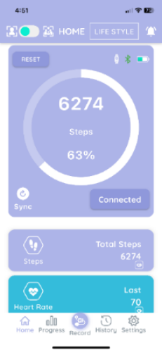 AnyCARE TAP2 Health Watch with One Year Healthy Brain 105™ Membership